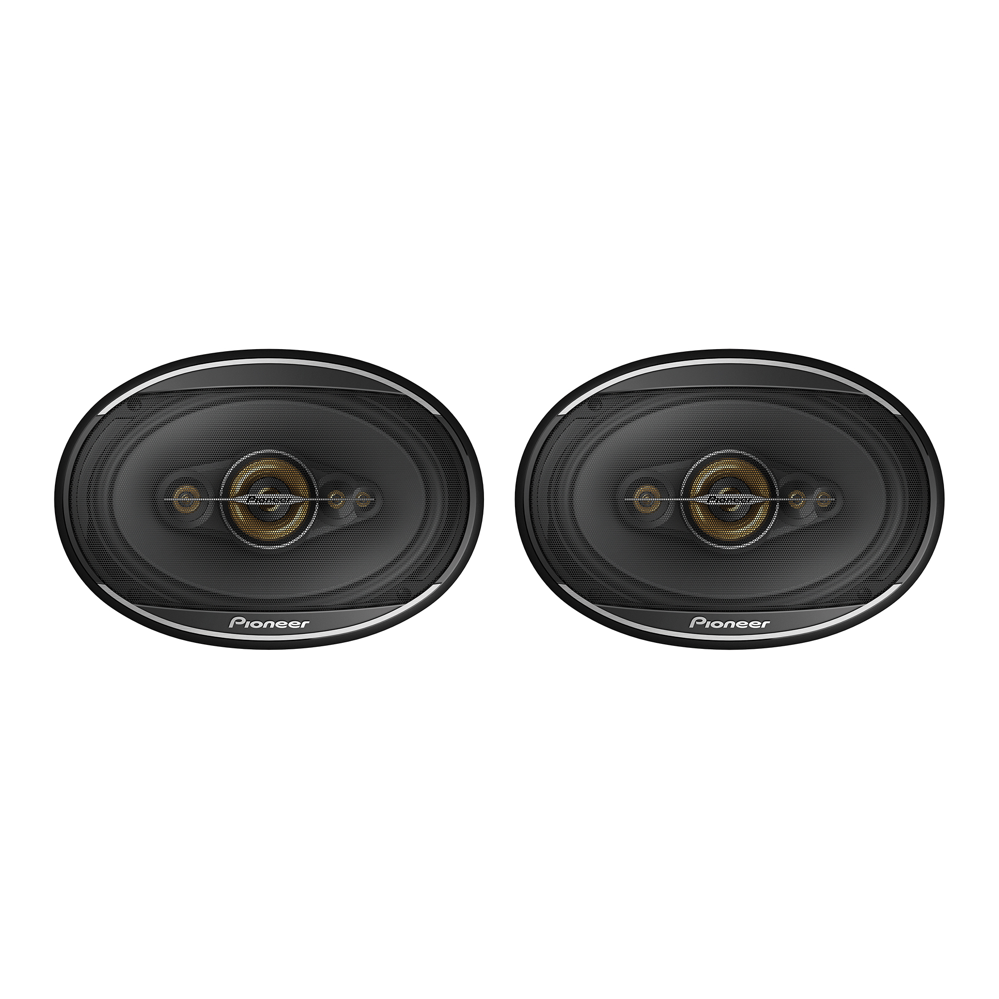 Pioneer A-Series Coaxial Speakers — 6in. x 9in., 700W, 5-Way, Full-Range, 2 Pcs, Model# TS-A6991F